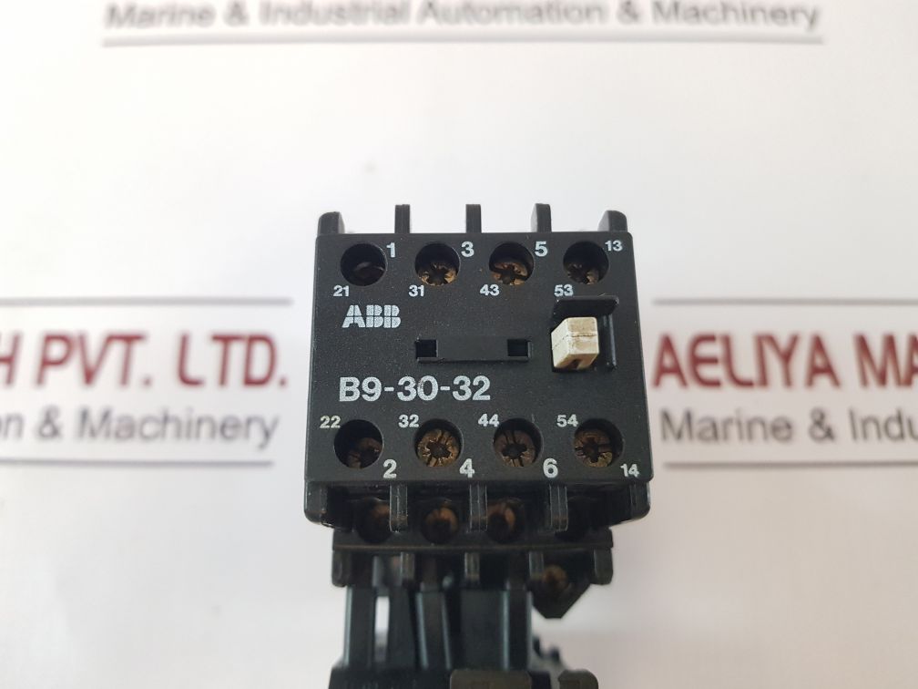 Abb B9-30-32 Contactor With T25 Du Thermal Overload Relay
