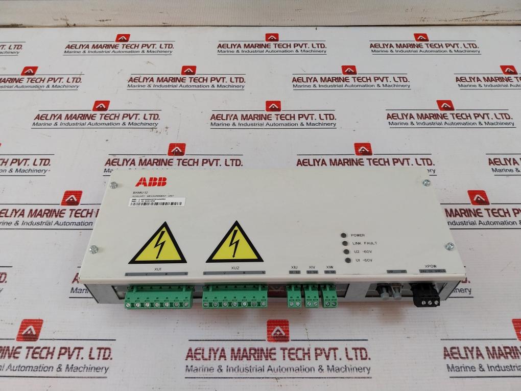 Abb Bamu-12 Auxiliary Measurement Unit 600 Vac