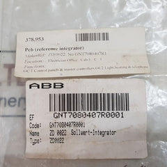 Abb Bbc Zd0022 Pcb(Reference Integrator)