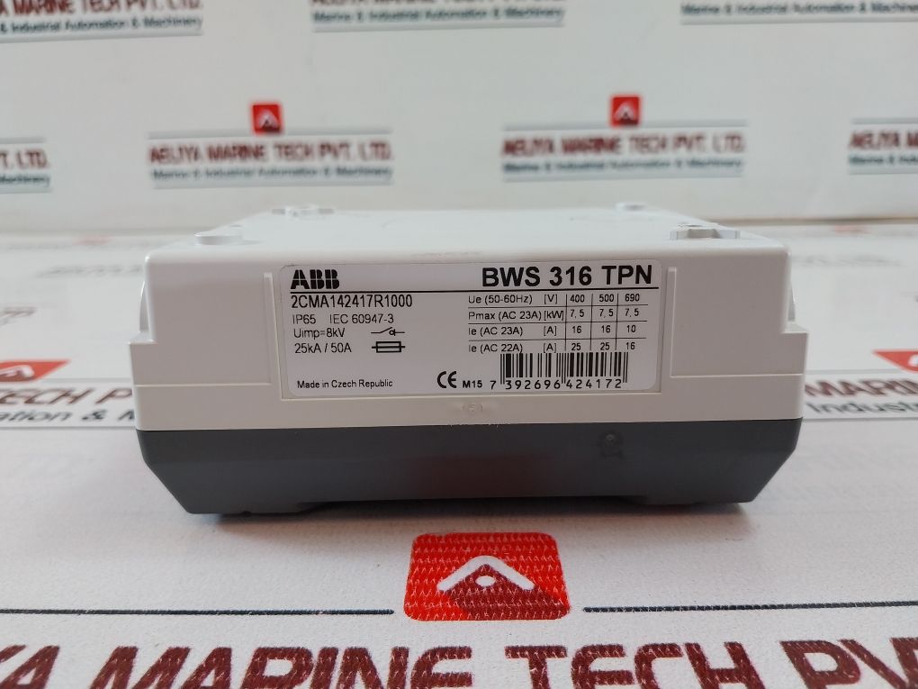 Abb Bws 316 Tpn Safety Switch 8C0661600001