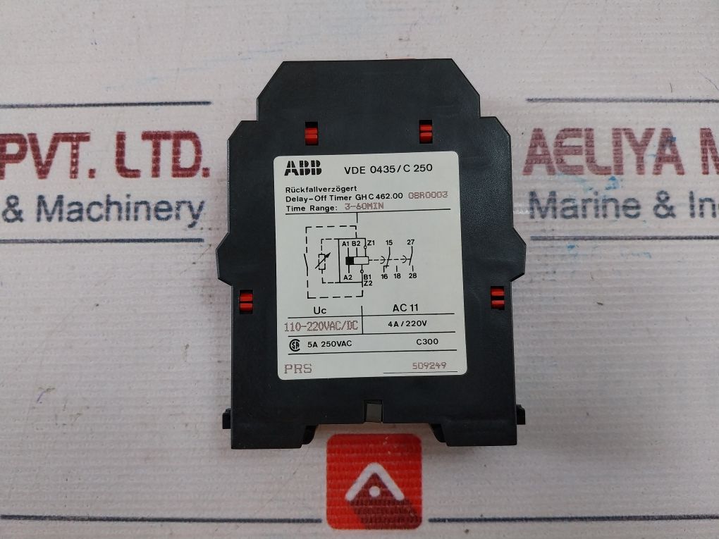 Abb C462 Delay-off Timer 110-220Vac/Dc