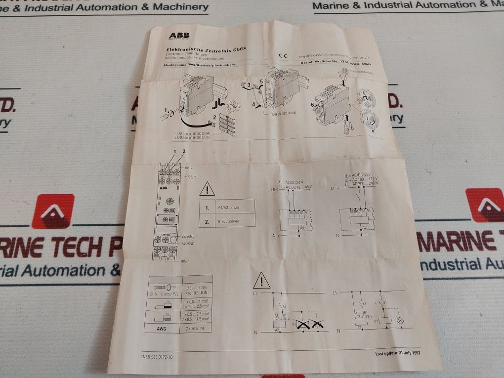 Abb C561.10 Time Relay