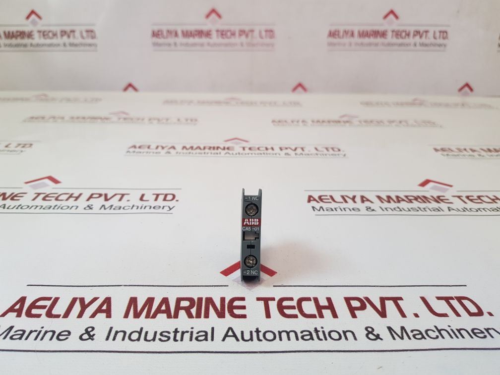 Lot Of 5X Abb Ca5-01 Auxiliary Contact Block