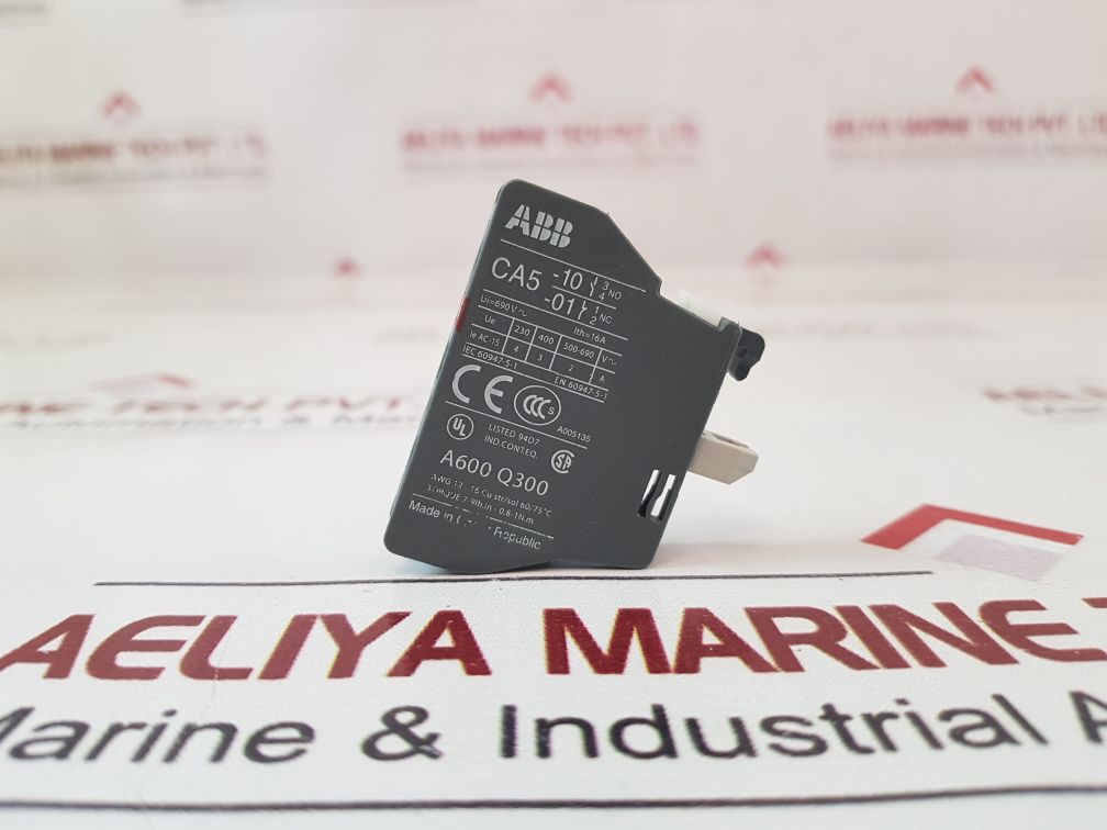 Abb Ca5-01 Auxiliary Contact Block