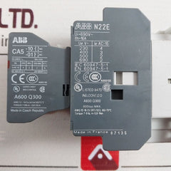 Abb N22E Control Relay Ca5-01,Ca5-10 Auxiliary Contact