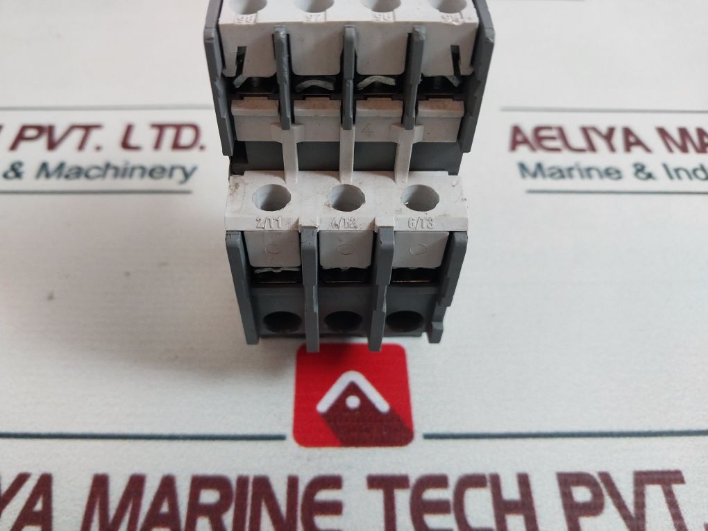 Abb Ca5-01 Contactor,Ta525 Du Relay With Cal5-11 Auxiliary Contact Block Set