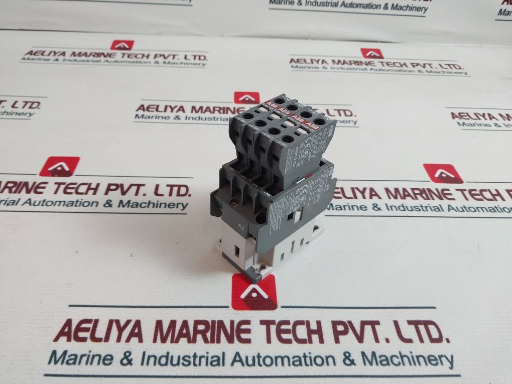 Abb Ca5-01 Contactor,Ta525 Du Relay With Cal5-11 Auxiliary Contact Block Set
