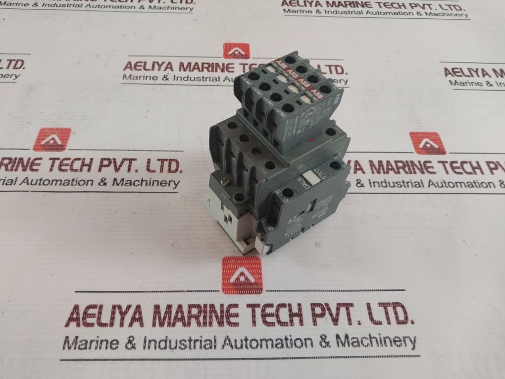 Abb Ca5-01 Contactor With Cal5-11 Auxiliary Contact Block