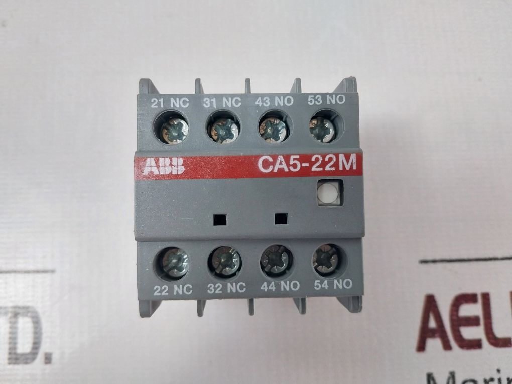 Abb Ca5-22M Auxiliary Contact Block 1Sbn010040R1122