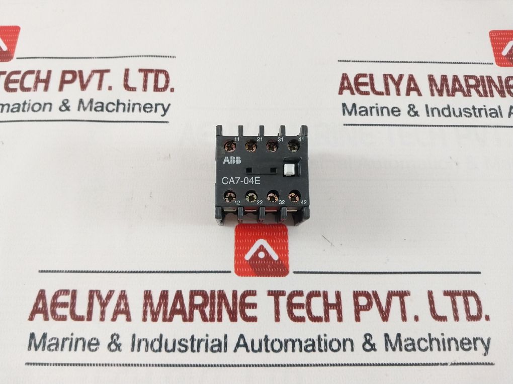 Abb Ca7-04E Auxiliary Contact Block 10A 690V