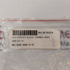 Abb Ca7-10 Auxiliary Contact Block