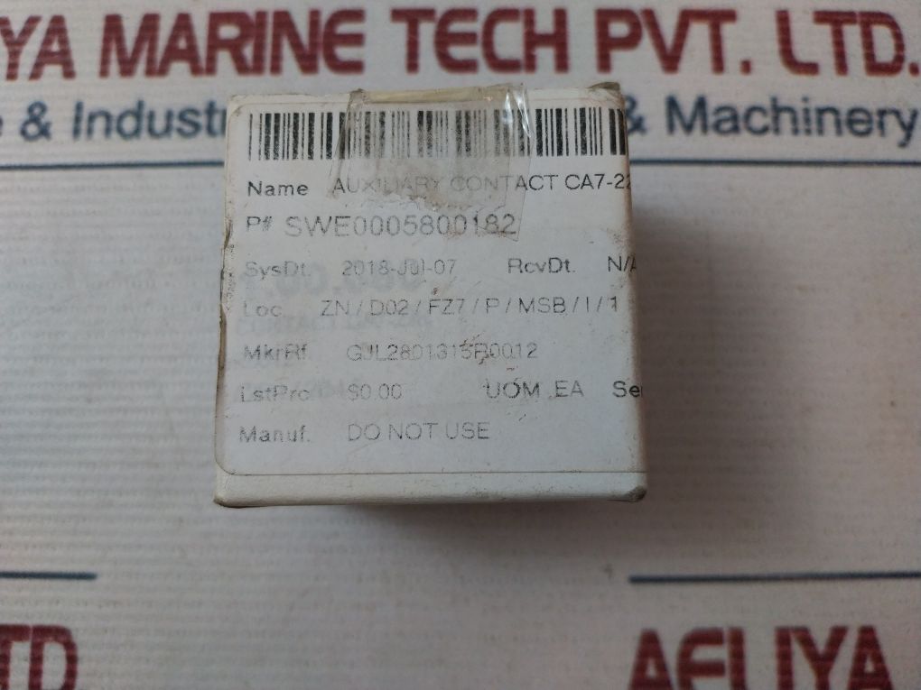 Abb Ca7-22K Auxiliary Contact Block