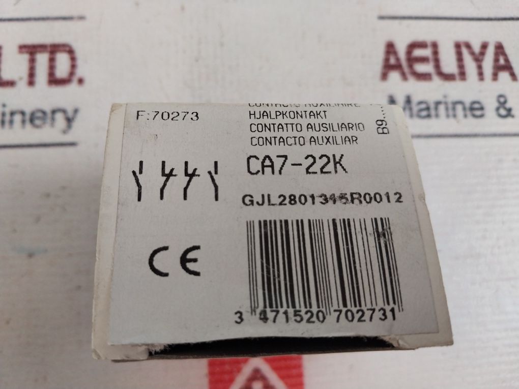 Abb Ca7-22K Auxiliary Contact Block 10A 