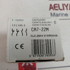 Abb Ca7-22M Auxiliary Contact Block Swe0005800181