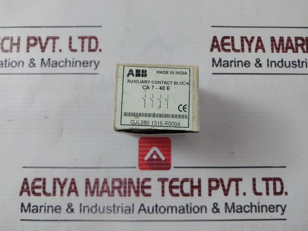 Abb Ca7-40E Auxiliary Contact Block
