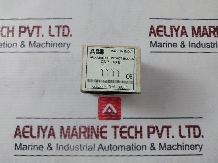 Abb Ca7-40E Auxiliary Contact Block