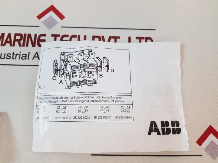 Abb Cal16-11C Auxiliary Contact Block 10A 600V Ac
