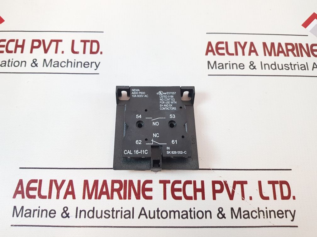 Abb Cal16-11C Auxiliary Contact Block 10A 600V Ac
