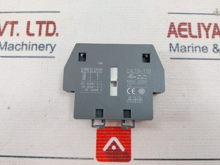 Abb Cal19-11B Auxiliary Contact Block