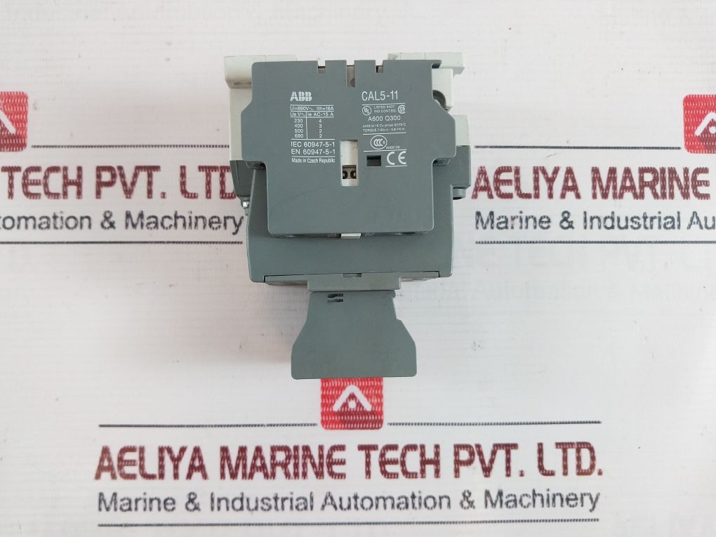 Abb Cal5-11 Auxiliary Contact Block 220-230V 50Hz