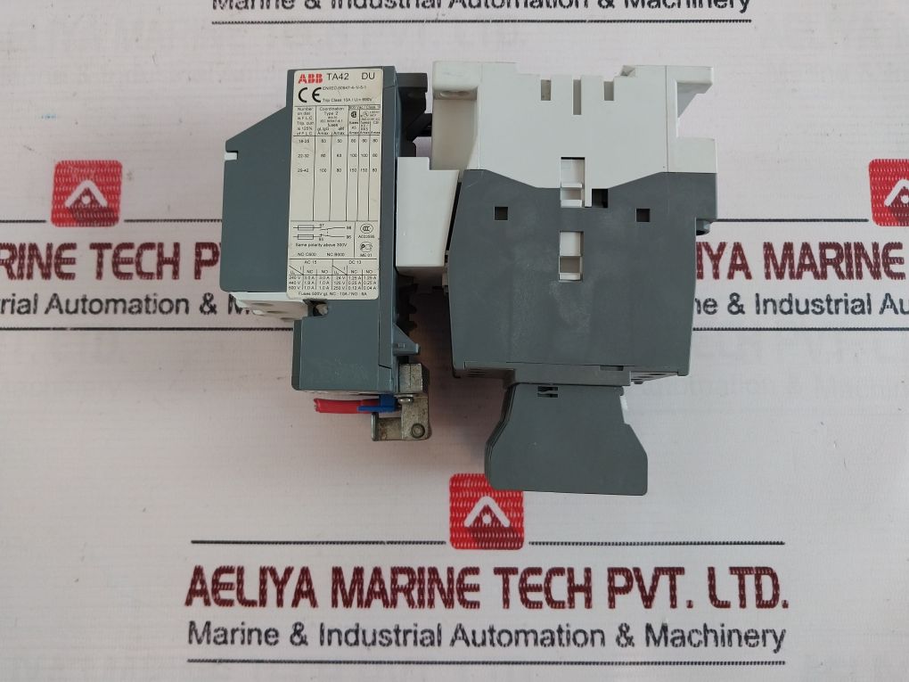 Abb Cal5-11B Contactor With Ta42 Series Overload Relays