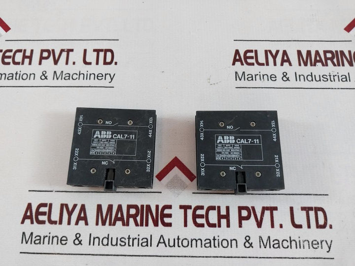 Abb Cal7-11 Auxiliary Contact Block