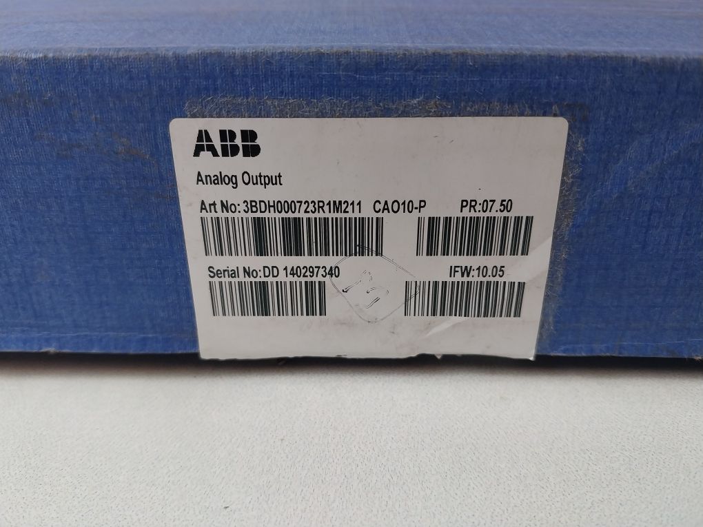 Abb Cao10-p Analog Output Module 3Bdh000723R1