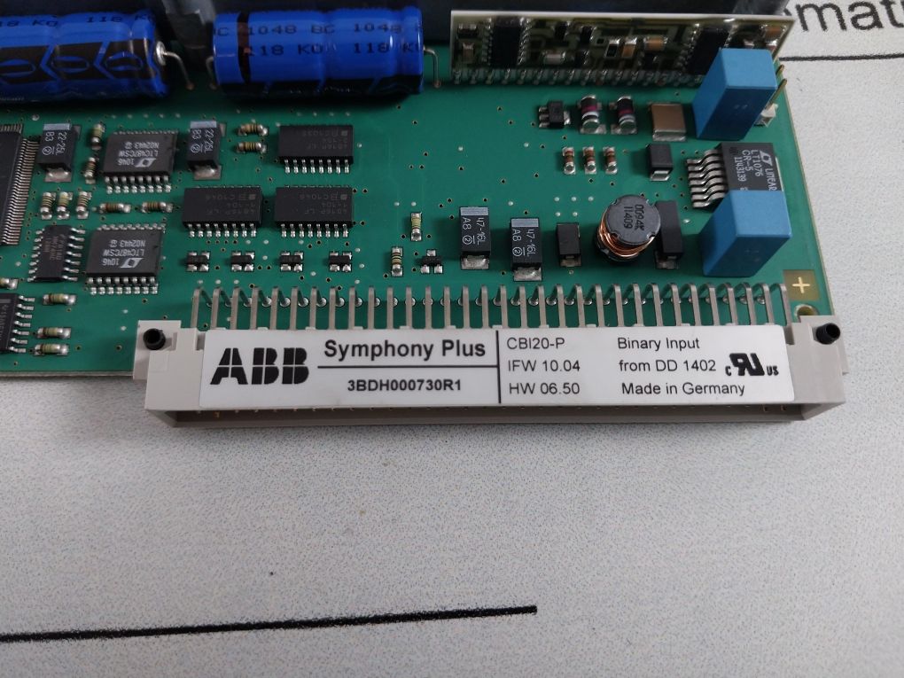 Abb Cbi20-p Symphony Plus Binary Input Module 3Bdh000730R1M211