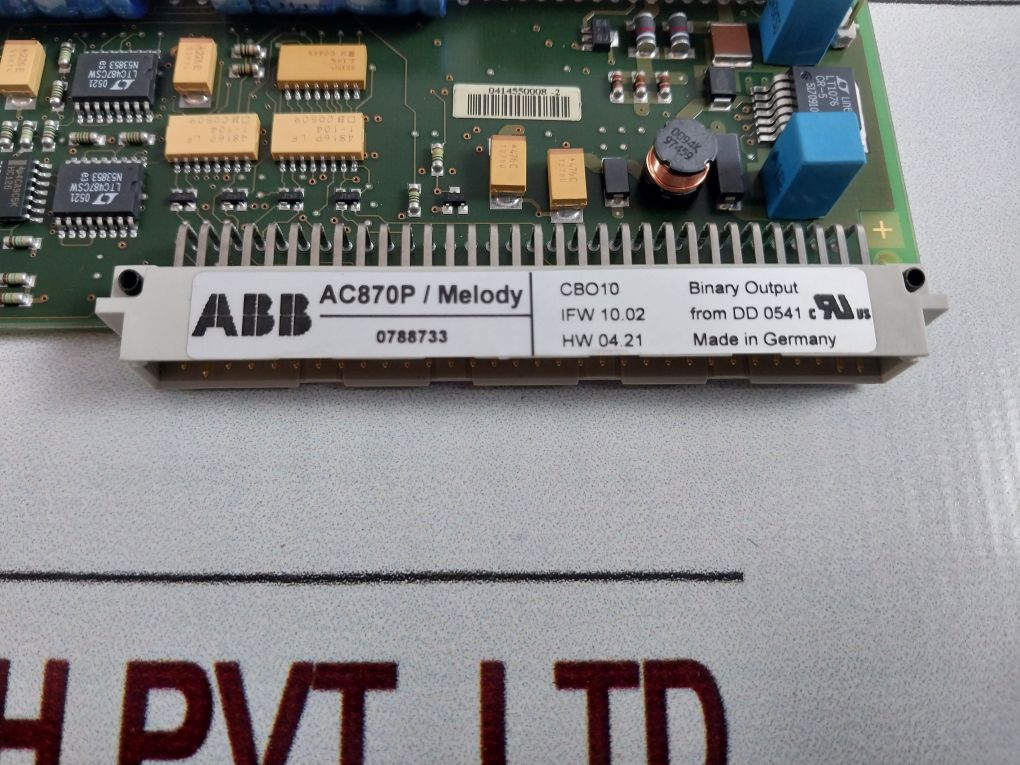 Abb Cbo 10 Output Module Ac870P/Melody 0788733M211