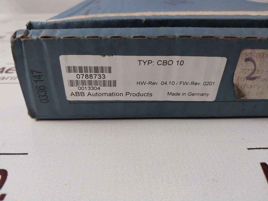 Abb Cbo 10 Binary Output Module 72133-4-0788 733