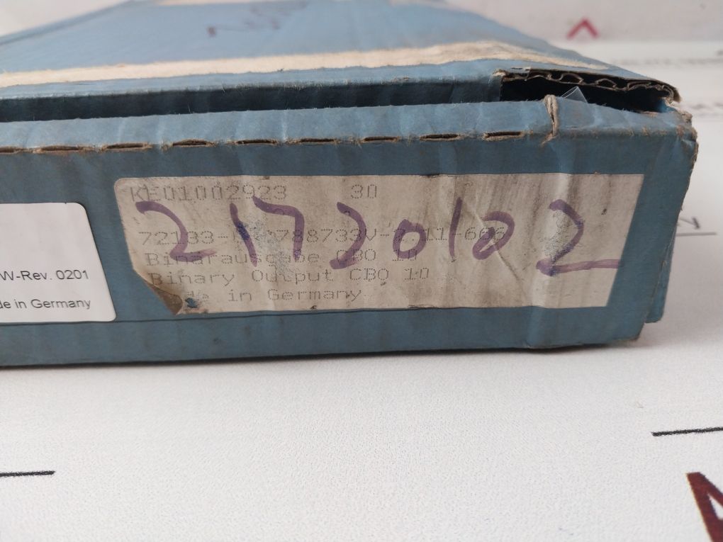 Abb Cbo 10 Binary Output Module 72133-4-0788 733