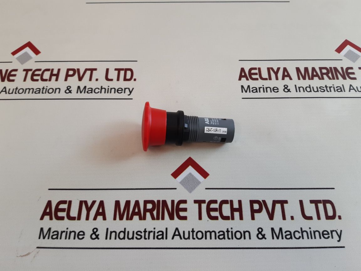 Abb Ce4T-10R-11 Emergency Stop Pushbutton Switch