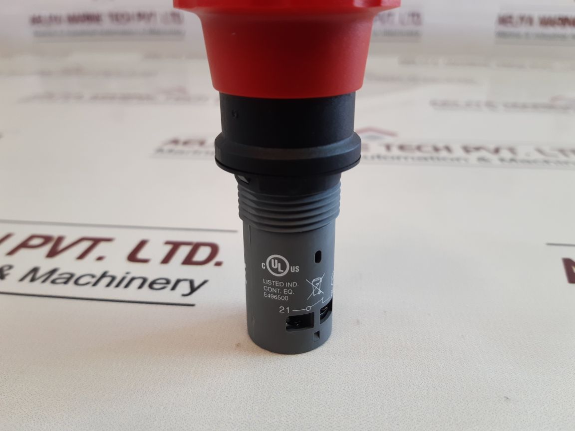 Abb Ce4T-10R-11 Emergency Stop Pushbutton Switch