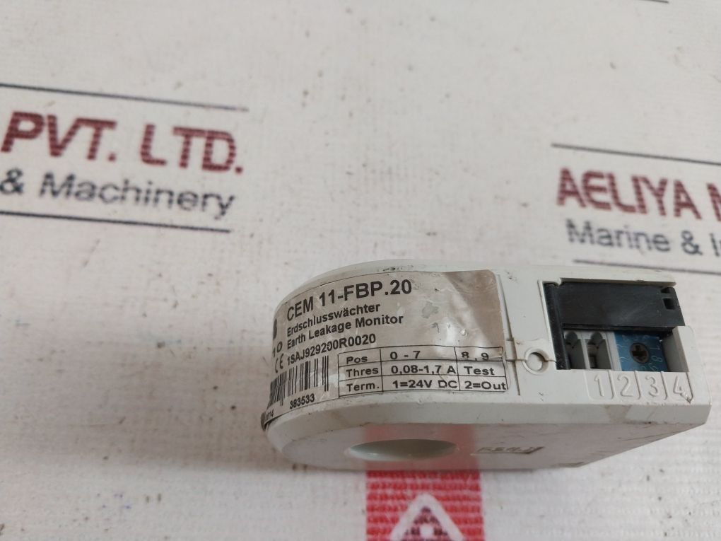 Abb Cem 11-fbp.20 Earth Leakage Monitor