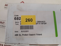 Abb Ci854A 3Bse030220R1 Profibus Interface Module