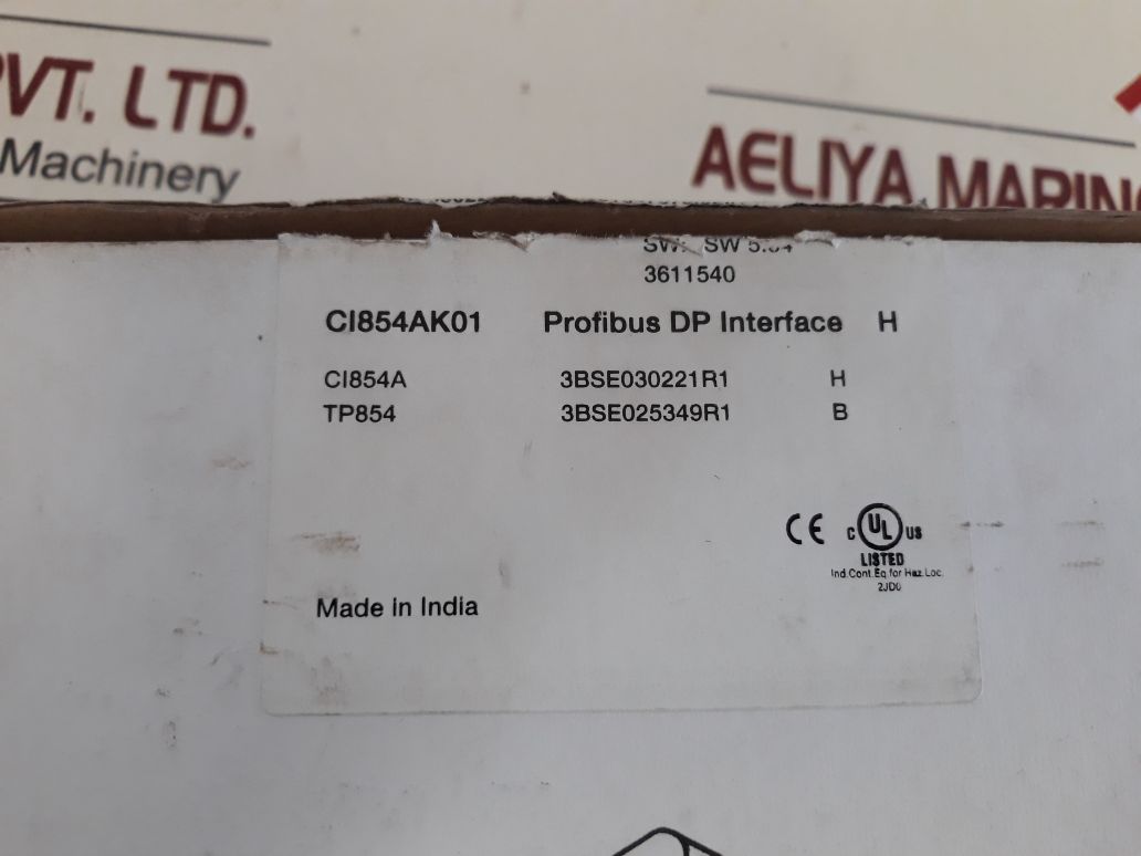 Abb Ci854A 3Bse030220R1 Profibus Interface Module Pr.H 