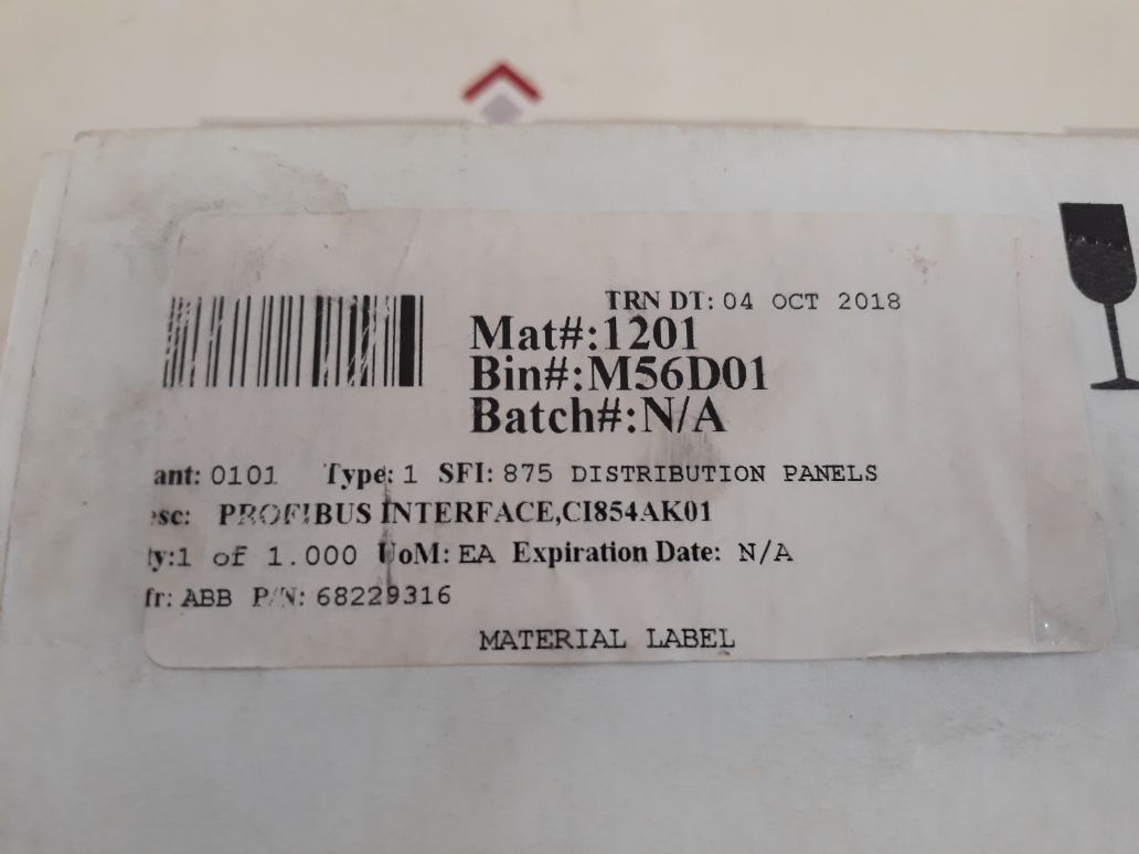 Abb Ci854A 3Bse030220R1 Profibus Interface Module Pr.H 