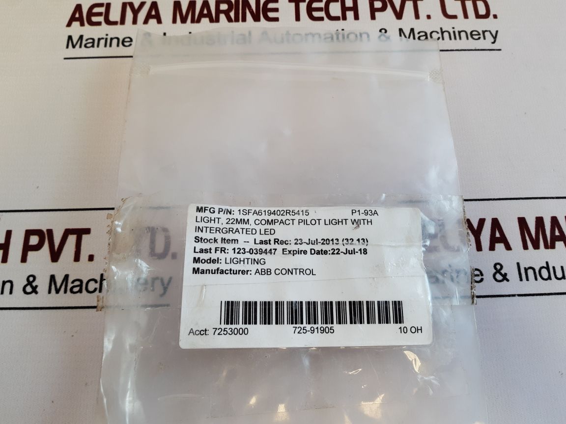 Abb Cl-541W Pilot Light With Intergrated Led