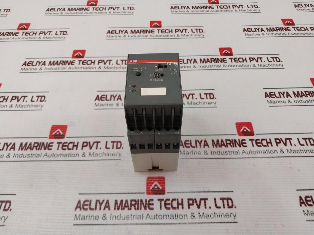 Abb Cm-iwn-ac Monitoring Relay 1Svr450075R0000 250V 50/60Hz