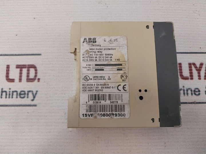 Abb Cm-mse Thermistor Motor Protection Monitoring Relay