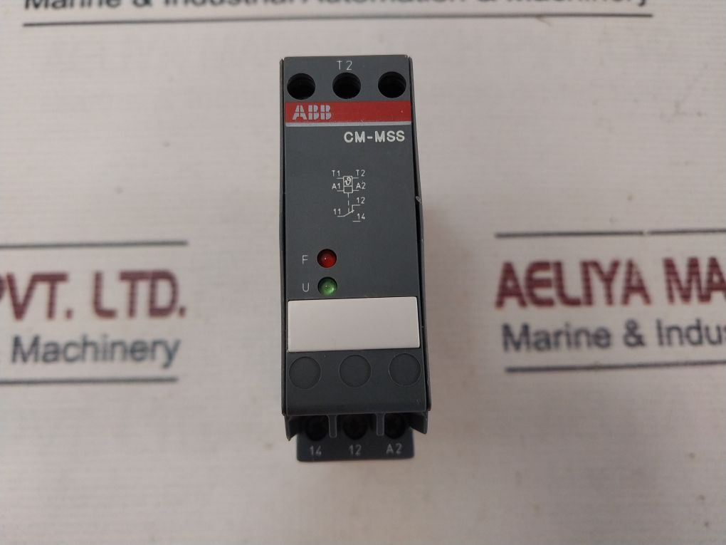 Abb Cm-mss Thermistor Motor Protection Monitoring Relay