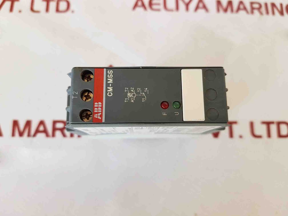 Abb Cm-mss Thermistor Motor Protection Monitoring Relay 1Svr430801R1100