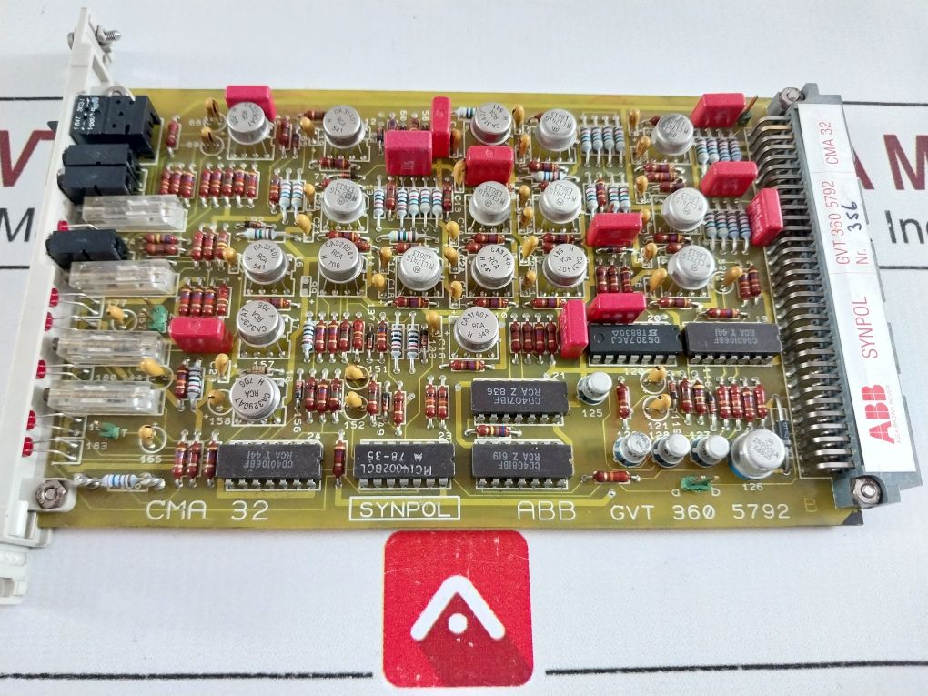 Abb Cma 32 Synpol Printed Circuit Board Gvt 360 5792
