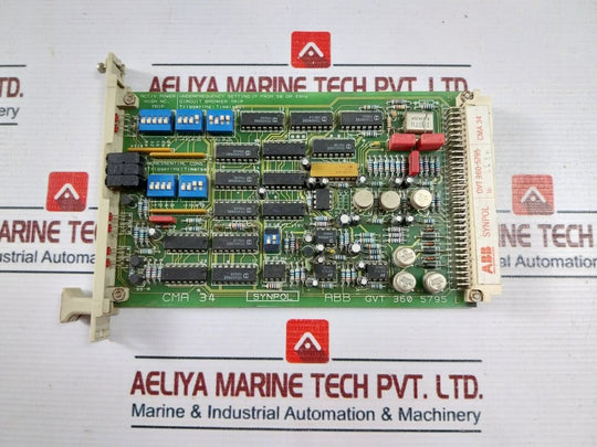 Abb Cma 34 Printed Circuit Board Gvt 360 5795