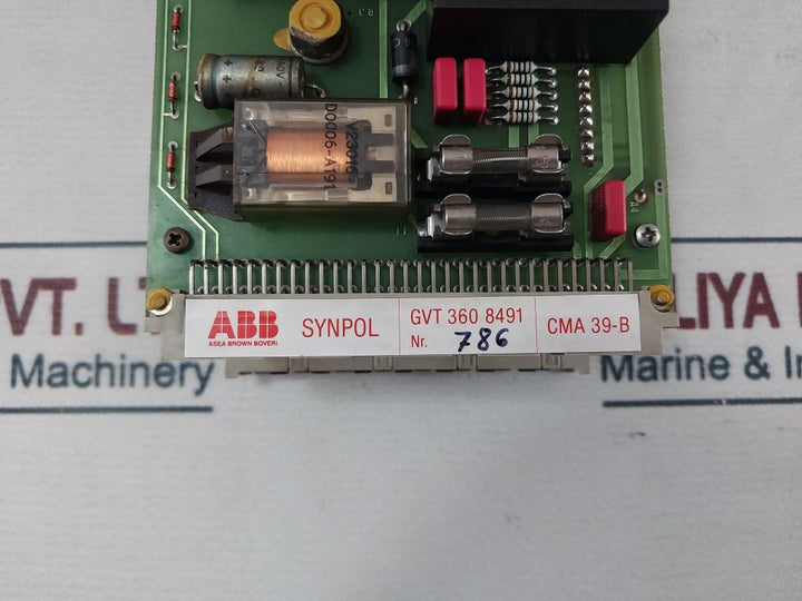 Abb Cma 39-b Voltage Insert Card 450V/Ac