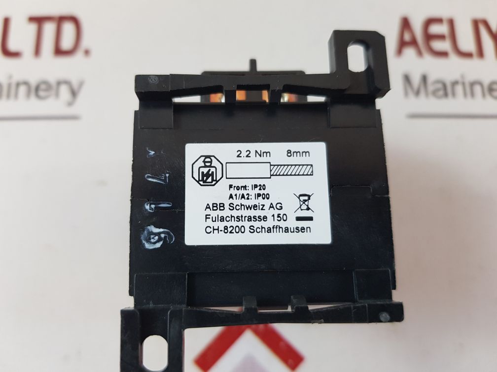 Abb 297 019 auxiliary contactor
