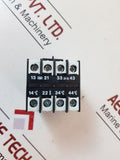 Abb 297 019 auxiliary contactor