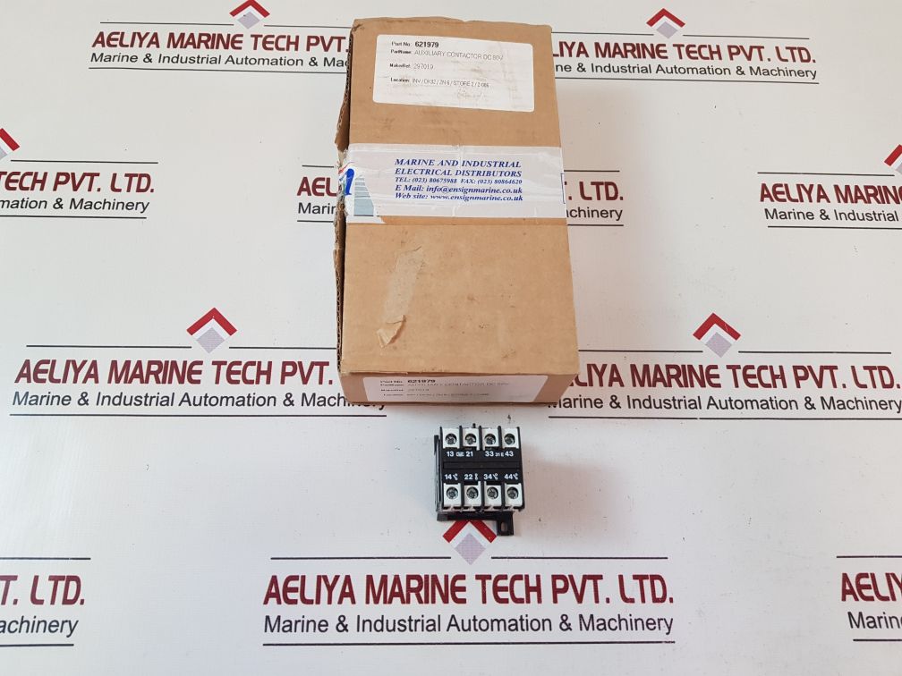 Abb 297 019 auxiliary contactor