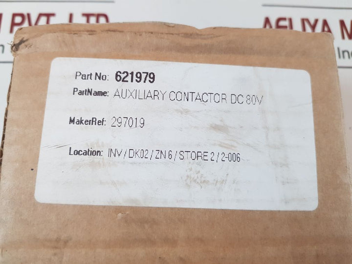 Abb 297 019 auxiliary contactor