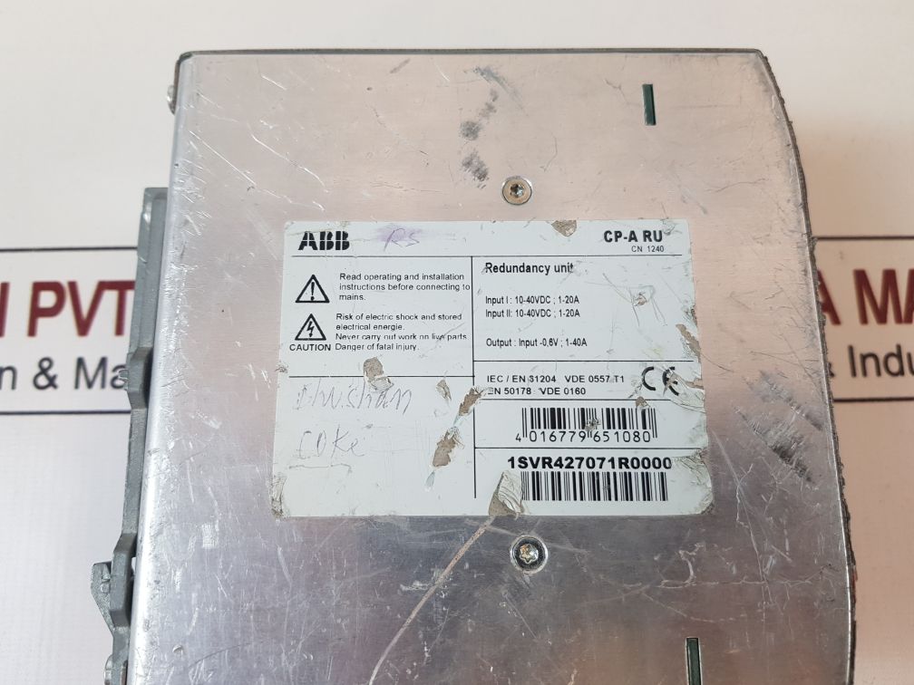 Abb Cp-a Ru Power Supply Cn 1240